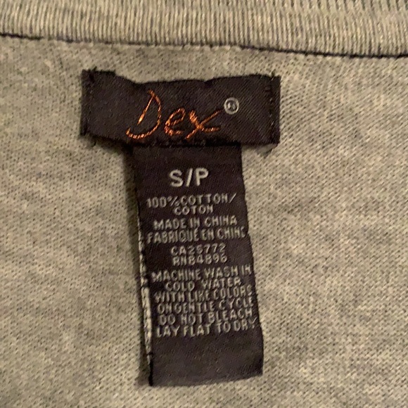 Dex grey button-up vest - Picture 4 of 4